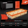 A-Premium 2-PC Engine Air Filter Compatible with Land Rover Defender