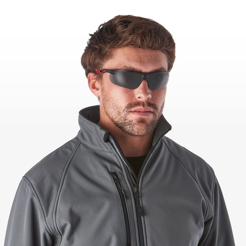 Riley Eyewear Ligera Work Safety Sports Style Sunglasses (Grey)