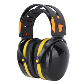 Ear Muff Hearing Protect Headphone Comfortable Wear Sound Blocking ABS and Cotton Easy Carrying with Layered Anti Resonance Casing SNR 30DB for Workouts Woodworking Sleeping