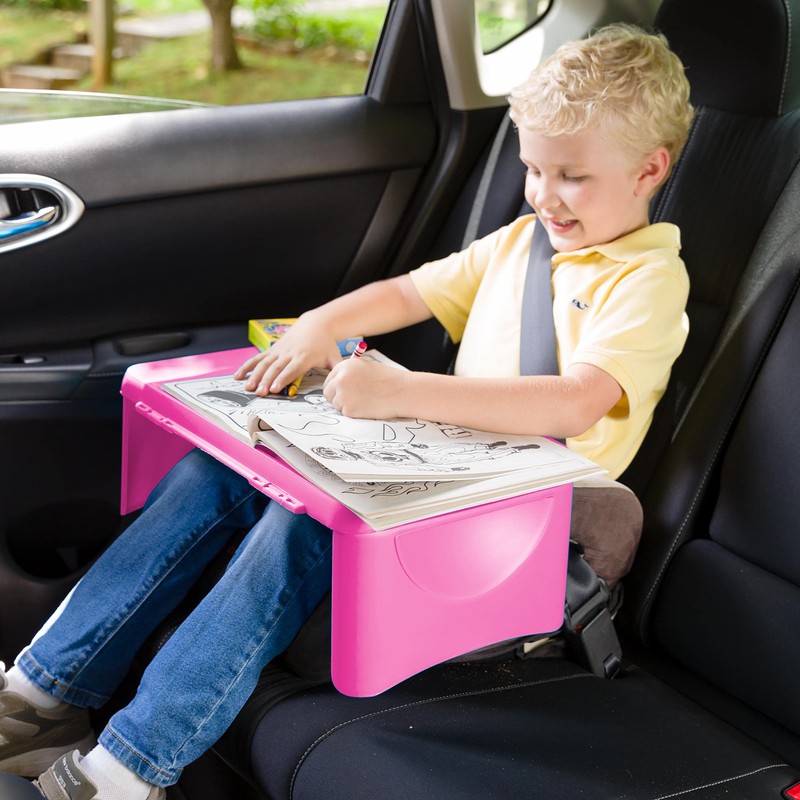 HearthSong Kids’ Portable Folding Lap Desk with Large Storage Activity