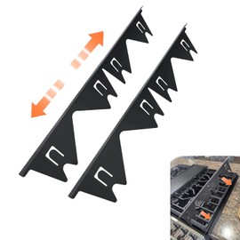 XYZsundy Stainless Steel Stove Gap Covers,2Pcs Oven gap filler for Kitchen Oven Counter Side Gap, Range Trim Kit, Easy Clean and retractable Length 13.8" to 27.5"