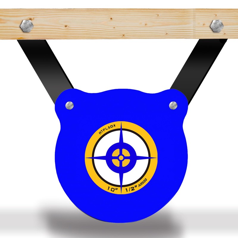 Atflbox AR500 Steel Target for Shooting, 1/2 inch Thick Metal
