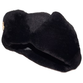 Navy Officer of The Russian Federation Lambskin Ushanka Hat-61 Soldier Insignia