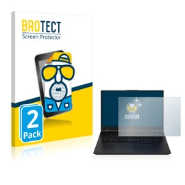 BROTECT Entspiegelungs-Schutzfolie für Zenec Z-E2055 (2 Stück) Matte Displayschutz-Folie, Anti-Reflex, Anti-Fingerprint