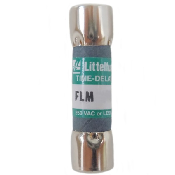 Littelfuse FLM001 1A, 250V, Slo-Blow FLM Series Midget Fuse