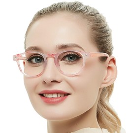 OCCI CHIARI Blue Light Reading glasses Women 1.0x Computer Readers for Petite Face(1.0 1.25 1.5 1.75 2.0 2.25 2.5 2.75 3.0 3.5 4.0 5.0 6.0)
