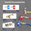 PB Motor Tech 4-Way AC Manifold Gauge Set for R22,