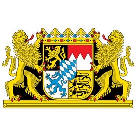 outlaw-rats Bavaria Sticker Flag – Car Motorcycle PC Quad Model Cars Map Holiday Suitcase World Cup European Championship A6