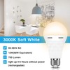 Neporal A19 Rechargeable Light Bulbs, Socket Rechargeable Emergency Light Bulb