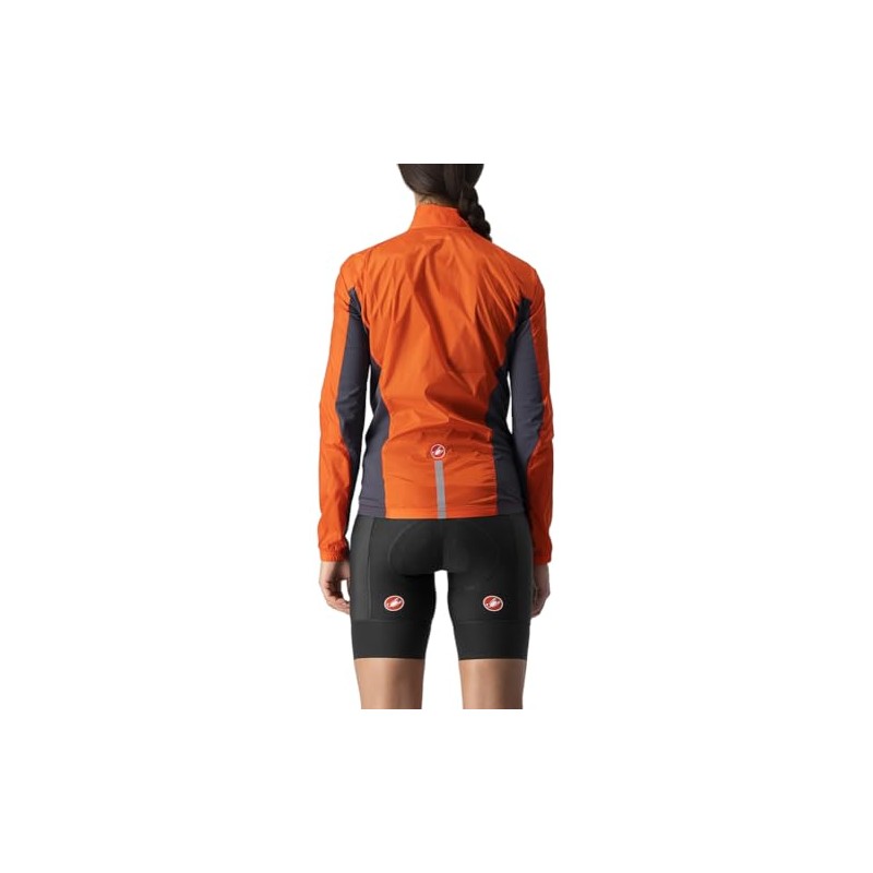CASTELLI 4521529-656 SQUADRA ST. W JKT Giacca FIERY RED/DARK GRAY