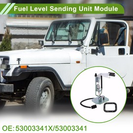 HOPESPANNER No.53003341X Fuel Pump Mounting Bracket Kit for Jeep Wrangler YJ 1987 1988 1989 1990 4.2L Fuel Level Sending Unit Module Set