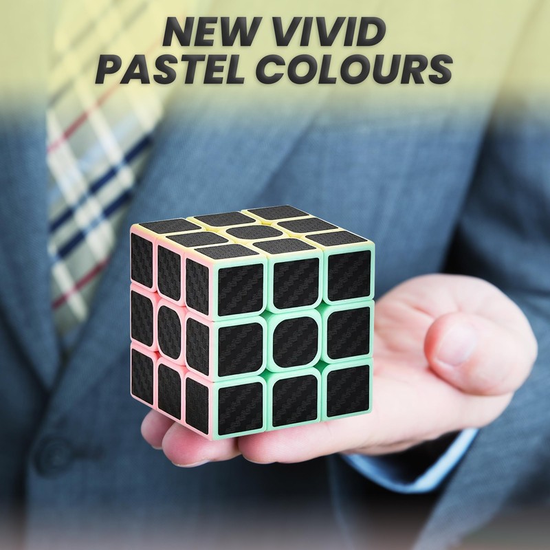 CREADY® Magic Cube 3 x 3 Speed Cube - Easy