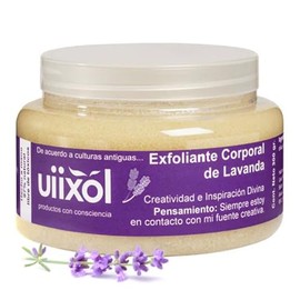 Exfoliante Corporal de Lavanda para Relajación  Azúcar Morena, Suaviza y Nutre la Piel  Aromaterapia para Creatividad  Fórmula Vegana, Libre de...    
