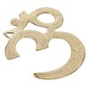 IBA Indianbeautifulart Brass Om Ganesha Wall Hanging Sculpture Religious Wall