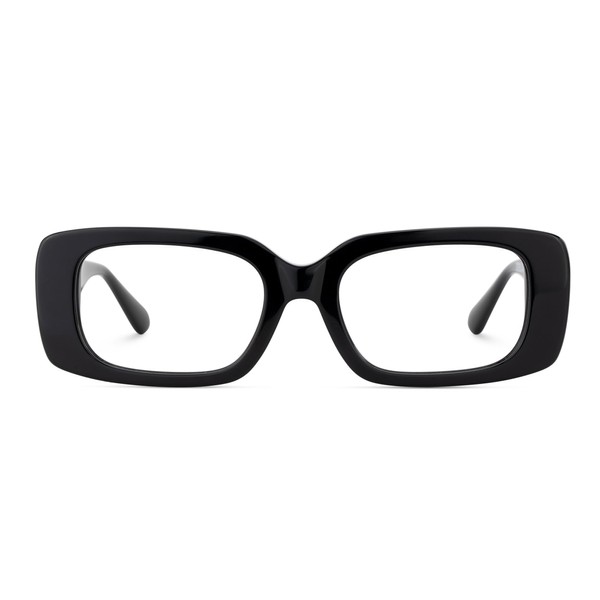Zeelool Rectangle Glasses Stylish Eyewear for Women Frame with Non-prescription