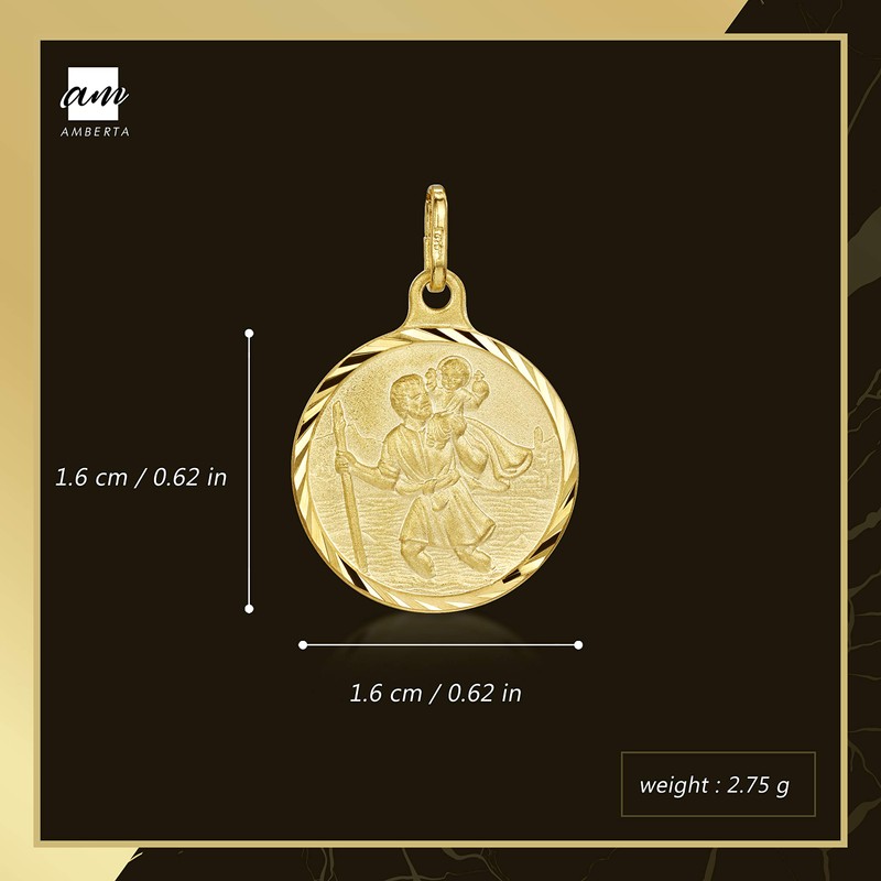 Amberta 925 Sterling Silver Medal - Various Models - Pendant