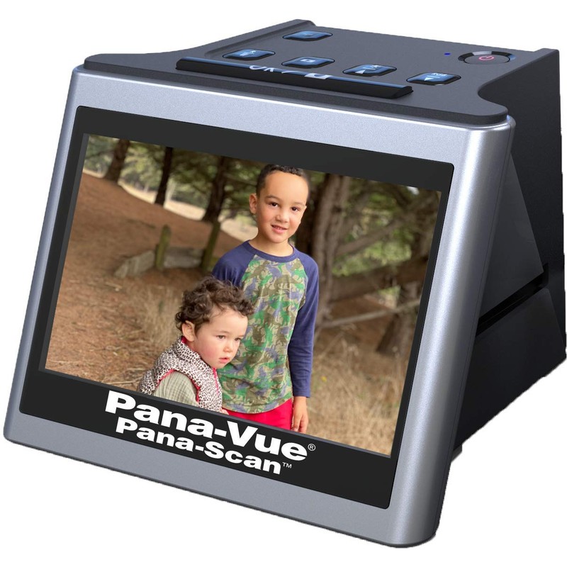 Pana-Vue Pana-Scan Slide & Film Scanner Converts 35mm, 110, 126