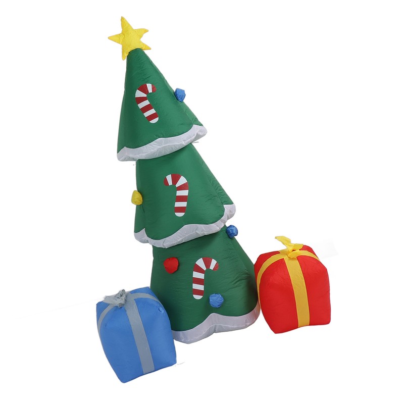 Christmas Tree Inflatables Outdoor Decoration with LED Lights Blow Up