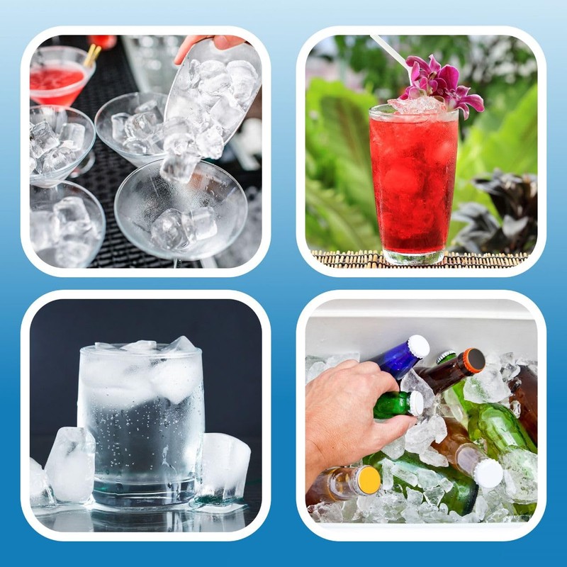 ZYBUX - 4 x Set of Ice Cube Tray with