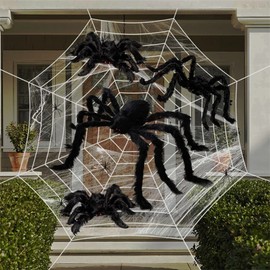 Halloween Spider Web Decoration