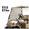 HECASA Tinted Windshield Compatible with 2000.5-Up Club Car DS Golf