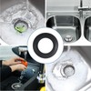 FANNAS Rubber Replacement Seal, Pack of 6 Sink Strainer Basket