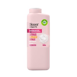 Dicora Urban Fit Leche Corporal Nutritiva - Crema Hidratante para el Cuerpo - Loción Natural para Piel Seca - Cítricos y Melocotón - 400 ml