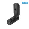 sourcing map L-Shape Interior Joint Bracket, 10Pcs Inside Corner Connectors