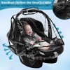 Hysagtek Car Seat Rain Covers Universal Baby Car Seat Rain