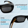 iSafety Polarized Cataract Surgery Recovery Sunglasses – UV400 Wraparound Protective