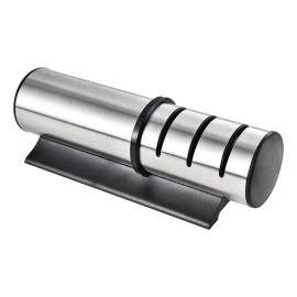 Afilador De Cuchillos De Cocina De Acero Inoxidable De Tres