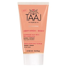TAAJ | Himalaya-Salzpeeling | Entgiftend und reinigend | Weiche und geschützte Haut | Peeling sanft | Abgestorbene Zellen beseitigen | Vegan | Grausamkeitsfrei | 150 ml