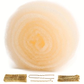 Hair Padding, Hair Sponge for Updo Voluminous Styling, Foundation for Formal Events and Wedding Hairstyles, Versatile Bun Maker for Fine Hair Types, Professional Tool with Hold
