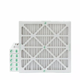Glasfloss ZL 24x24x2 MERV 10 (FPR 7) Pleated Furnace Air Filters. 6 Pack