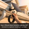 Solar Panel Charger for Blink Camera with 4000mAh Battery 24/7