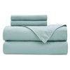 Chezmoi Collection Soft Washed King Bed Sheet Set - 4-Piece