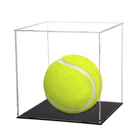 Evron Display Case for Collectibles Assemble Clear Acrylic Box Alternative Glass Case for Display Action Figures Home Storage & Organizing Toys (4x4x4 inch; 10x10x10 cm)