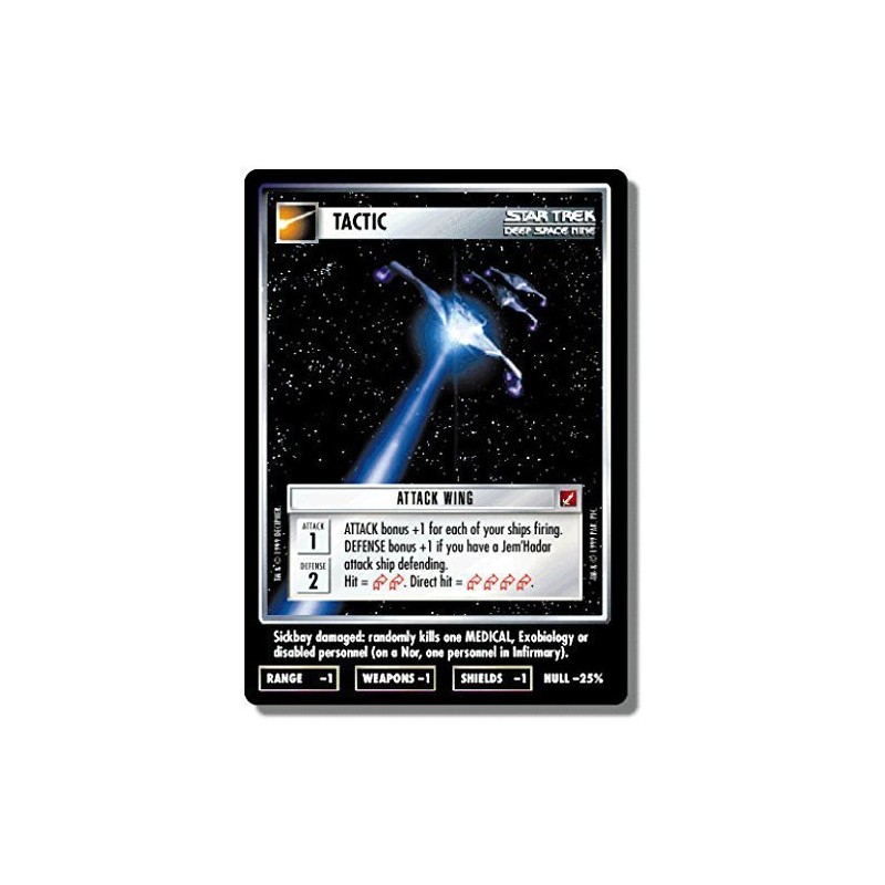 Decipher Star Trek CCG 1E BOG Blaze of Glory Attack