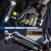 Jeixynik Safety Hammer Flashlight for Car, Emergency Rescue Tool with