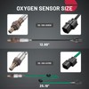 BDFHYK Oxygen Sensor Upstream Downstream O2 Sensor, Compatible with Honda