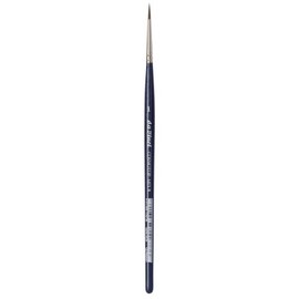 da Vinci Watercolor Series 5530 CosmoTop Mix B Paint Brush, Round Synthetic/Natural Mix, Size 1
