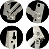 2 PCS 80 Degree Foldable Cabinet Hinges,Spring Hinges Lifting Brackets