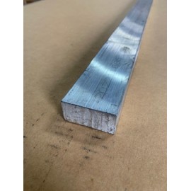 3/4" x 2" Aluminum Flat Bar, Pick Your Length, Solid Stock, Machining, 6061-T6511 Alum (Aluminum, 12 INCH)