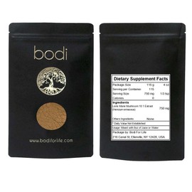 bodi : Lions Mane Mushroom 10:1 Extract Powder | 4oz to 5lb | Pure Natural Chemical Free (4 oz)