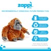 Zappi Co 100% Recycled Plush Orangutan Toy (22cm Width) Stuffed