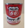 Phillips Sixty- Six Motor Oil Can 1 qt. - (