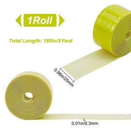 GORGECRAFT 5 Yards x 25 mm Reflective Safety Tape Green/Yellow Reflective Tapes High Visibility Sew-On Safety Belt Tape Warning for Clothing School Bags Raincoats Helmets Trucks