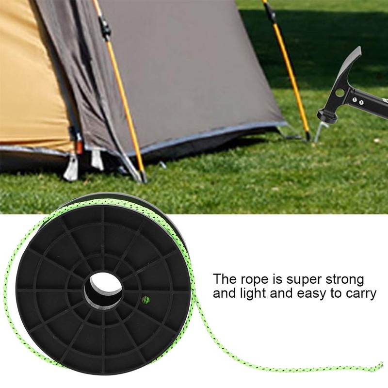 Fauitay Tent Rope Safety 13×13×6 High Density 2.5mm Multifunctional Camping