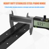 AODESTINY 2Pcs Wide Piano Hinge 20" x 2-1/2", 0.06" Thickness