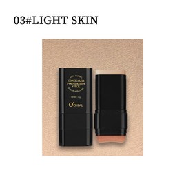 O'CHEAL Concealer &  Stick,1 Box Waterproof Radiant Concealer & ,Hydrating Flawless Coverage Makeup Tool for Women & Girls, Cosmetic, Moisturizing Solid , Long wearing Water proof Makeup, Moisture lite:_03#LIGHISKIN